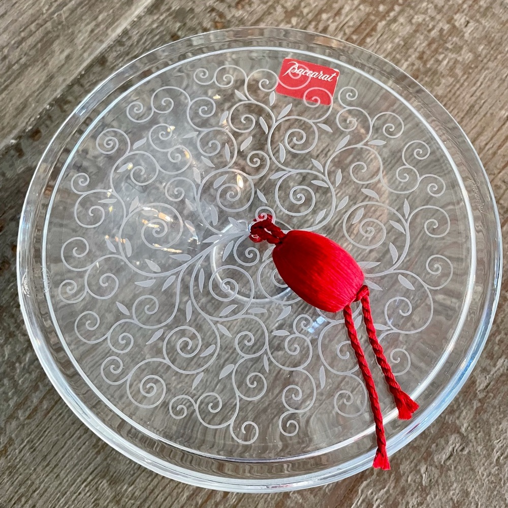 Baccarat Rendezvous crystal vanity box